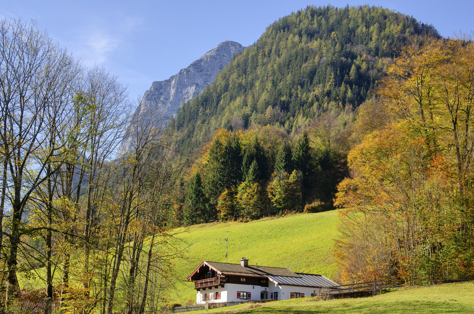 Landschaft am Hintersee, Ramsau