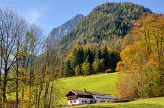 Landschaft am Hintersee, Ramsau