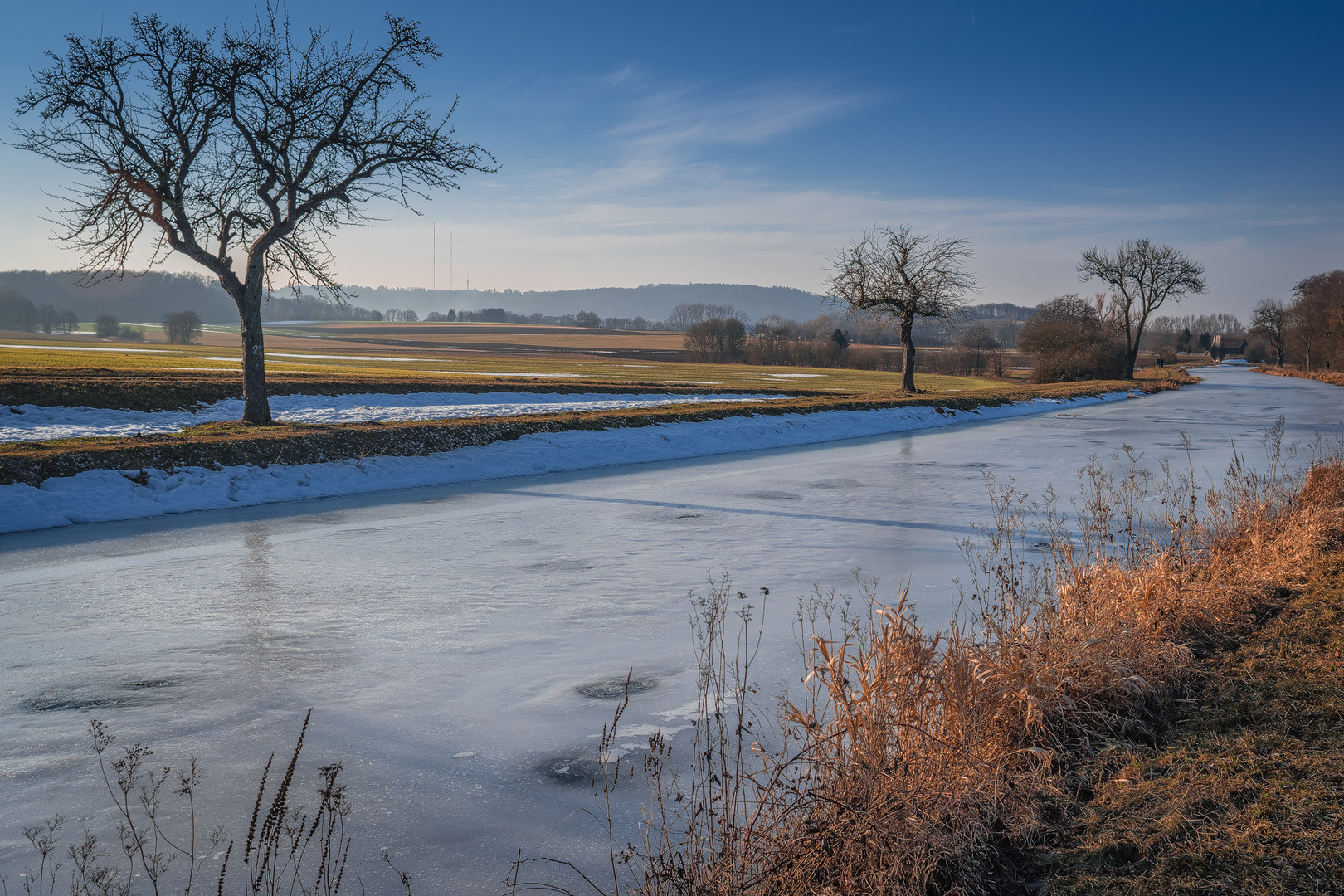 Landschaft am Ludwig-Kanal