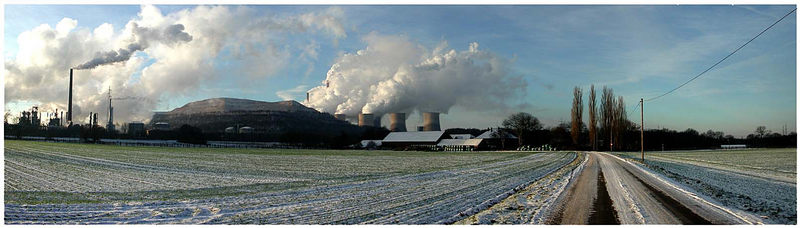 Landschaft am Nordrand des Ruhrgebiets