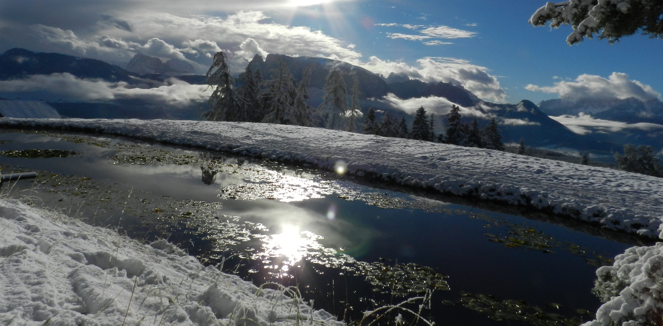 Landschaft am Ritten