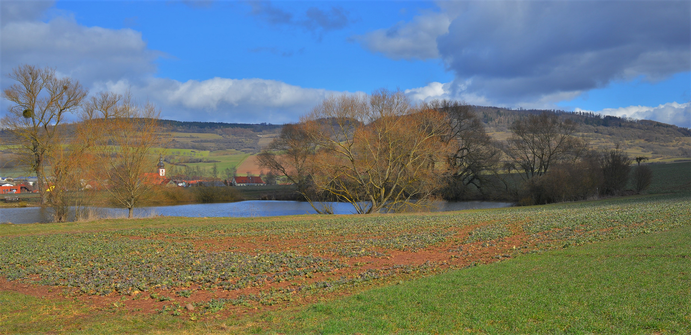 Landschaft am See, 3 (paisaje en el lago, 3)