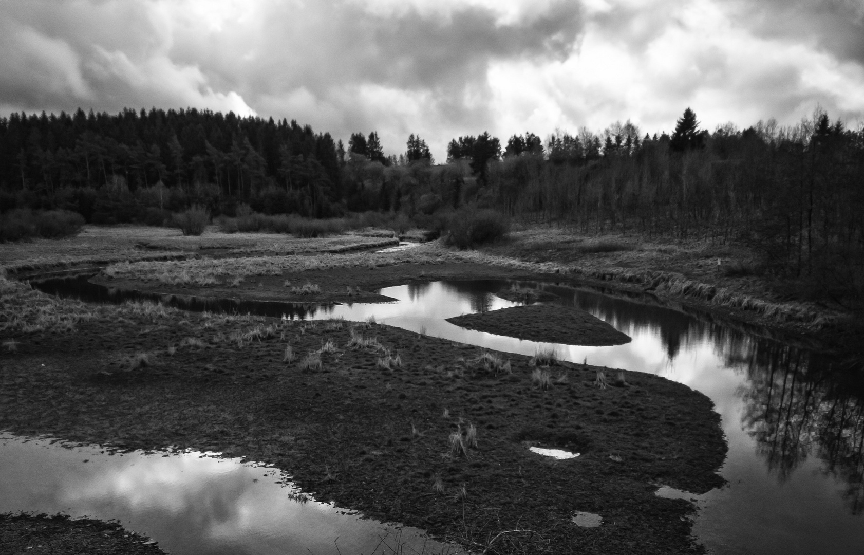 Landschaft am See