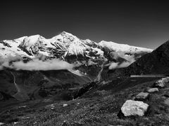 Landschaft an der Großglockner-Hochalpenstraße