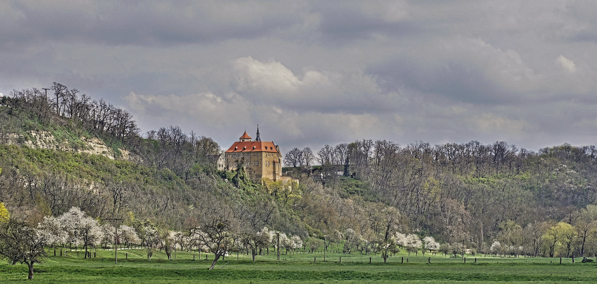 Landschaft an der Saale