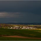 Landschaft - Aprilwetter - Hoffenheim.