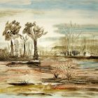 Landschaft Aquarell