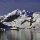 Landschaft auf antarktischer Halbinsel