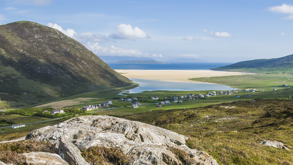 Landschaft auf Harris