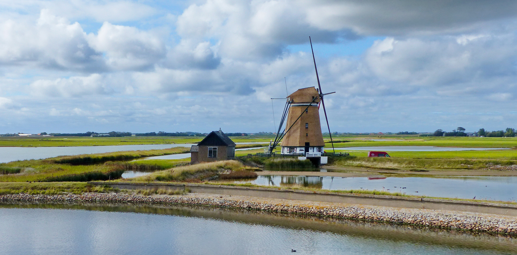 Landschaft auf Texel .