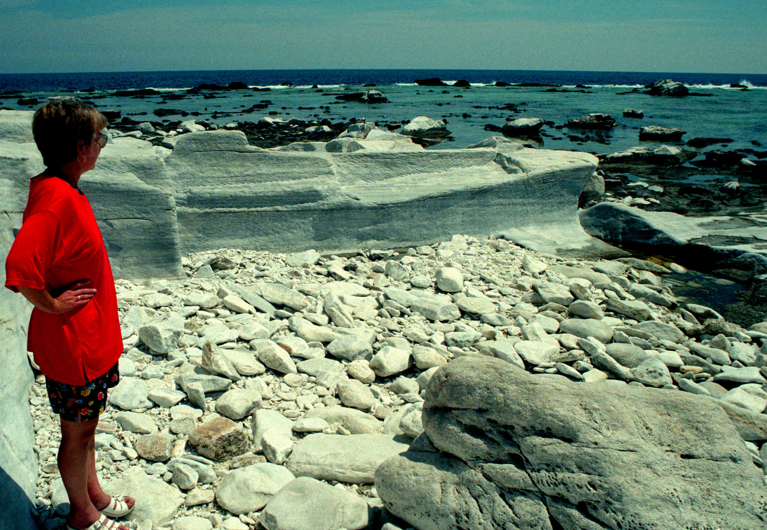 Landschaft auf Thassos mit Doris...