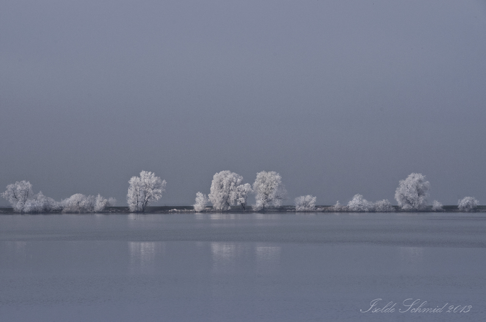 Landschaft aus Eis