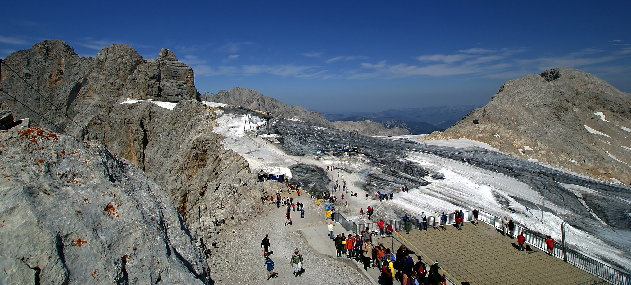 Landschaft aus Eis