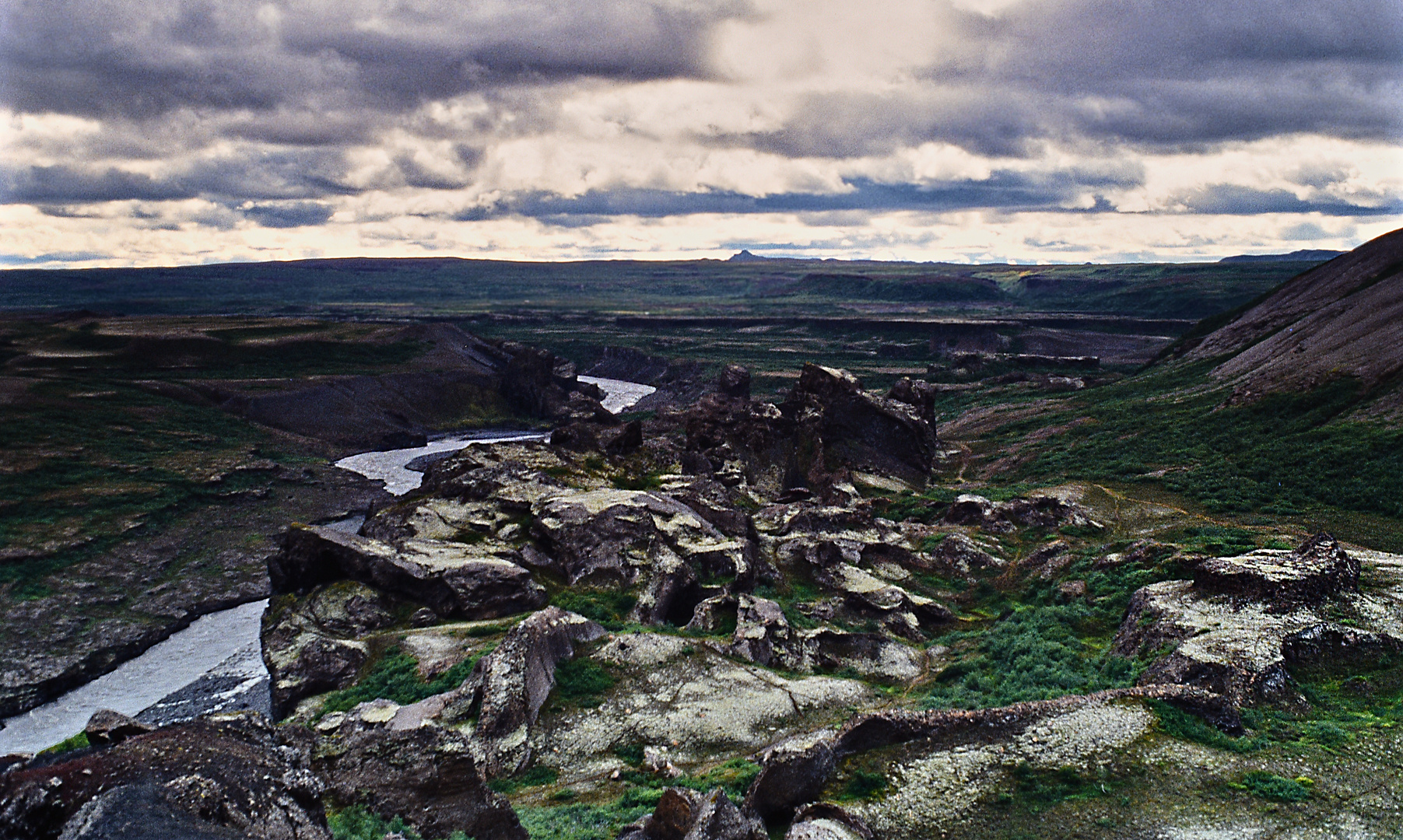 Landschaft bei Asbyrgy  