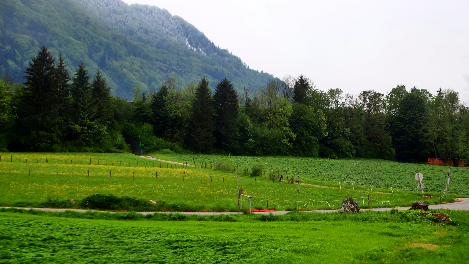 Landschaft bei Bad Vigaun