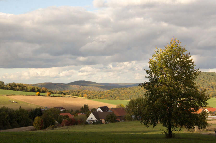 Landschaft bei Bad Wildungen