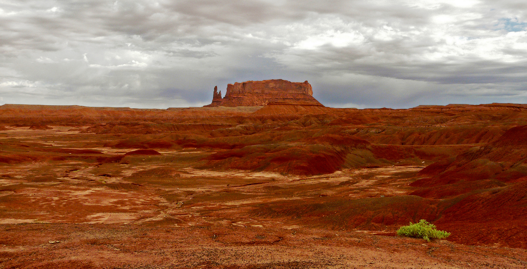 Landschaft bei Bluff