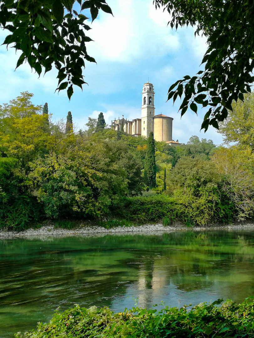 Landschaft bei Borghetto/Italien