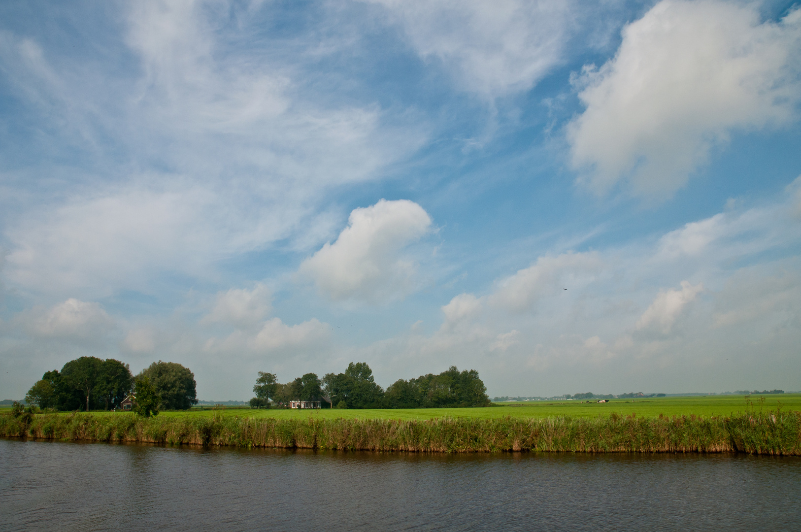 Landschaft bei Burdaard, Friesland