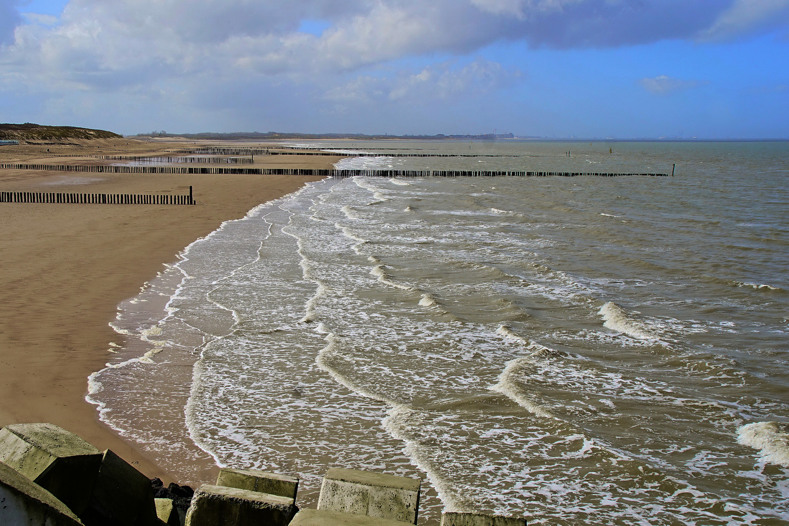 Landschaft bei Cadzand