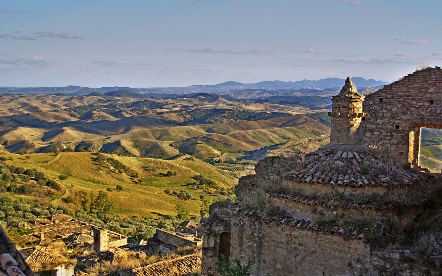 Landschaft bei Craco