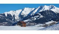 Landschaft bei Davos Munts