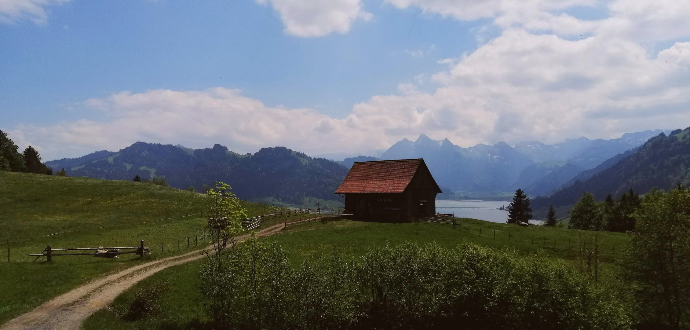 Landschaft bei Einsiedeln, Kanton Schwyz 