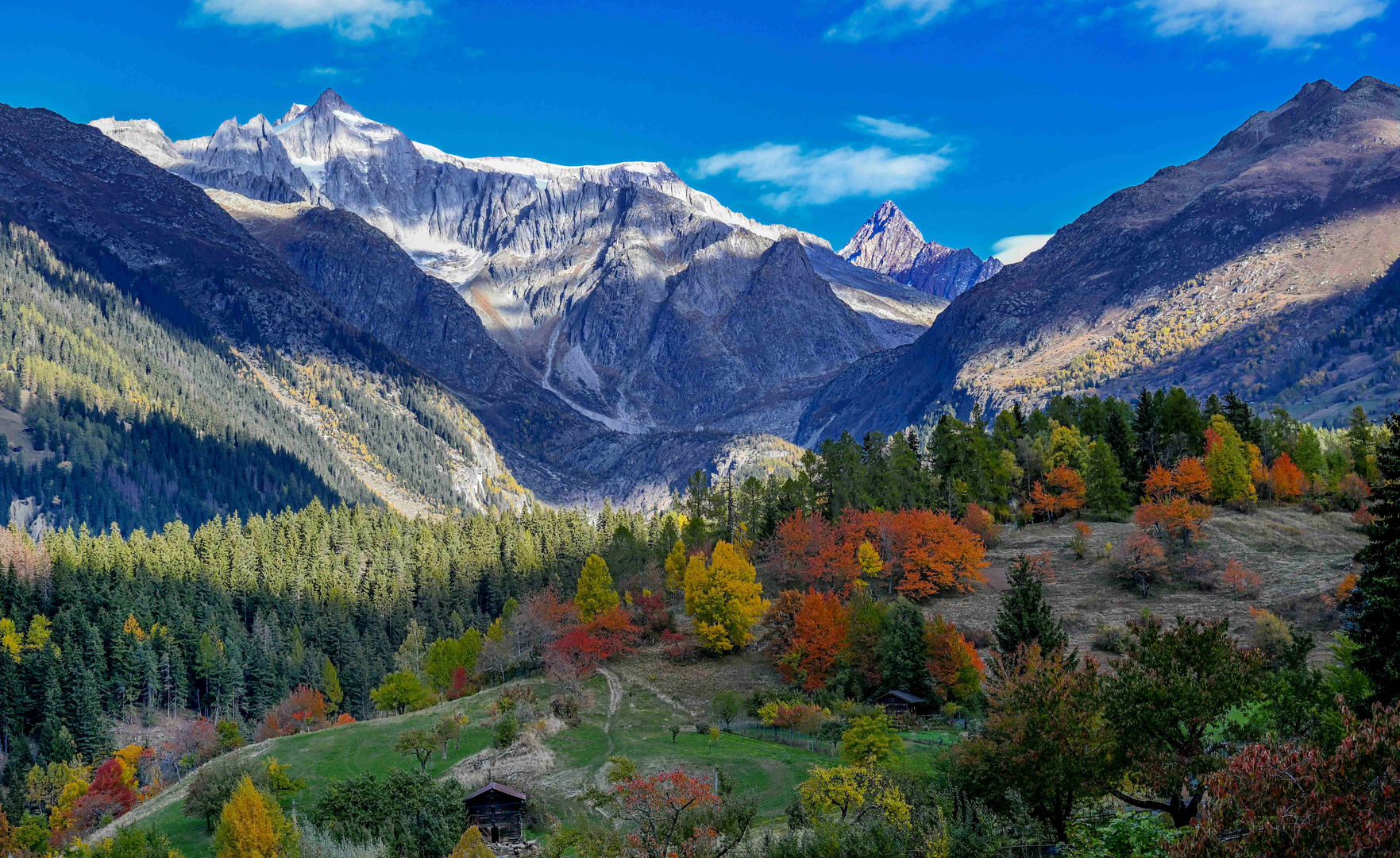 Landschaft bei Ernen