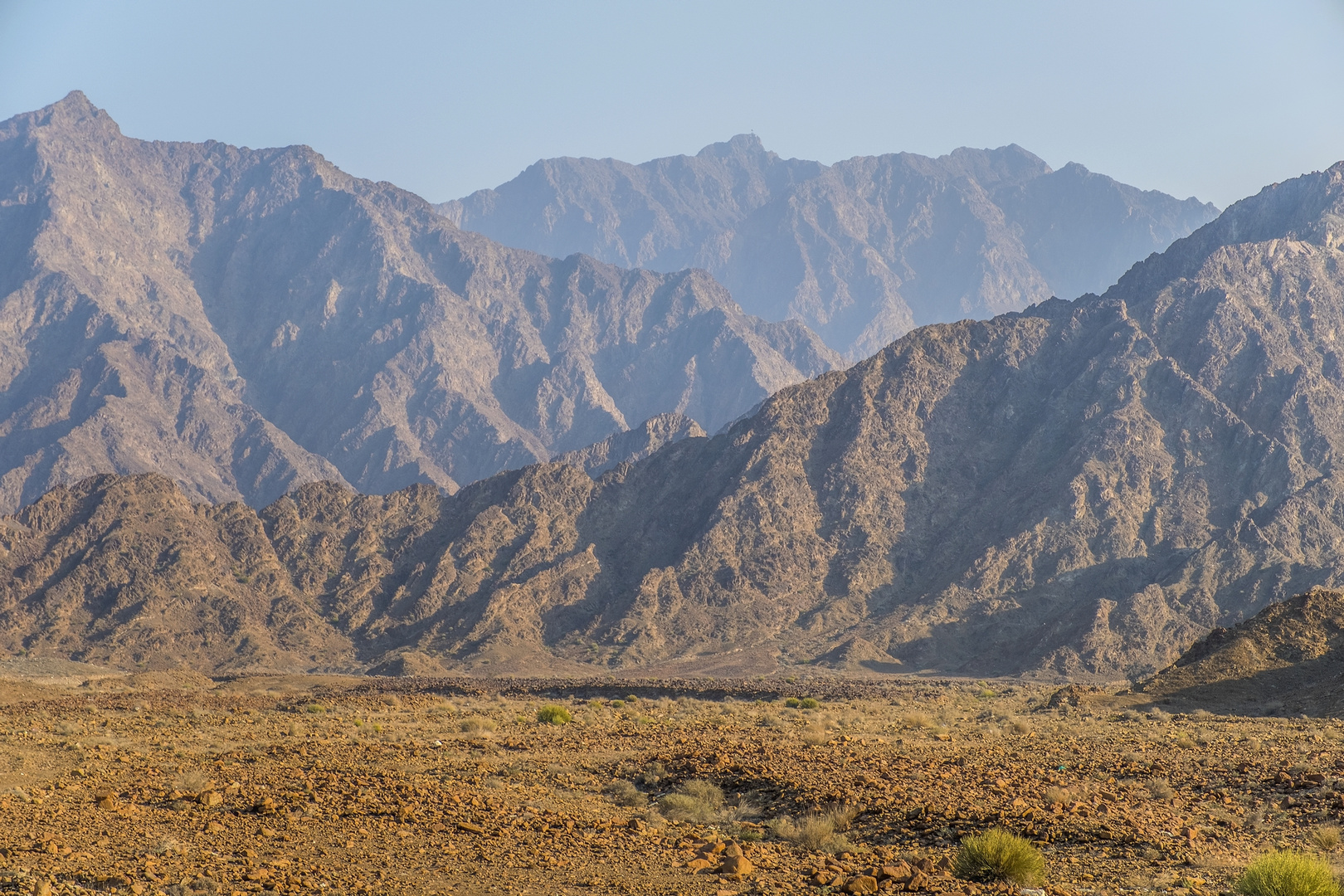 Landschaft bei Fujairah