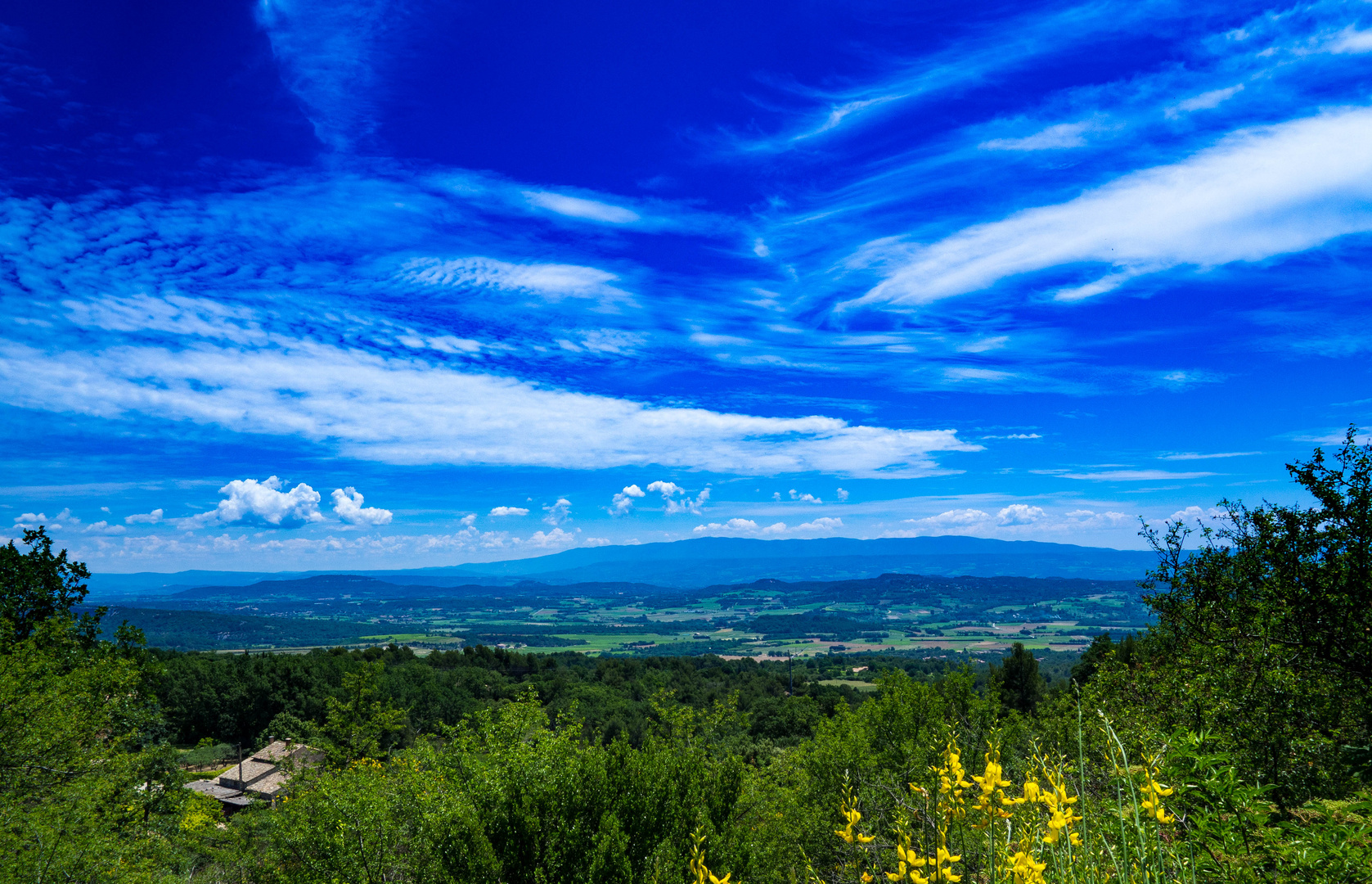 Landschaft bei Gordes