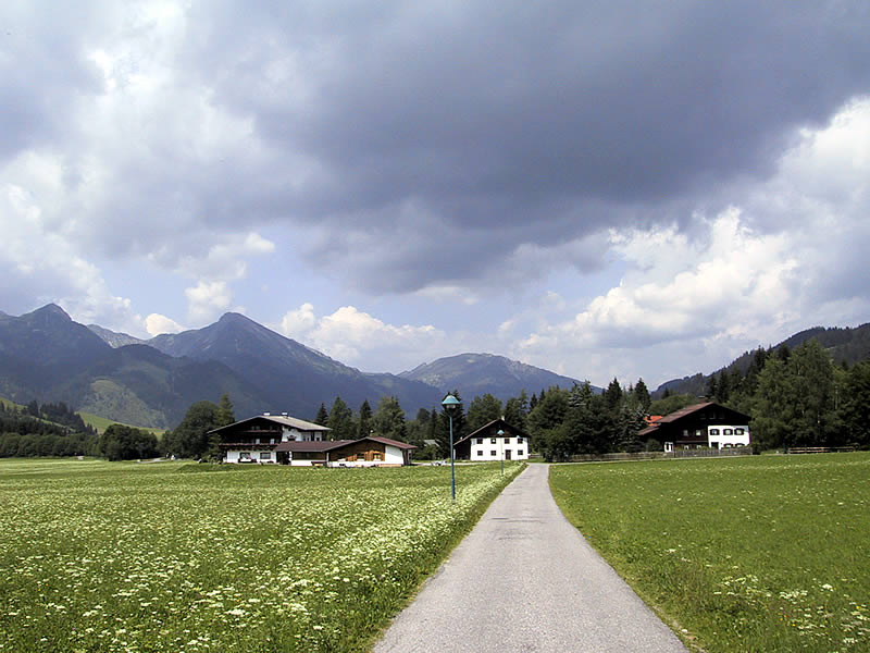 Landschaft bei Grän