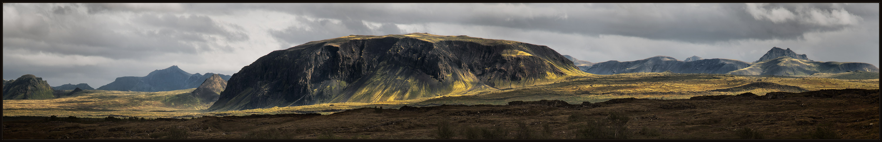 Landschaft bei Þingvellir