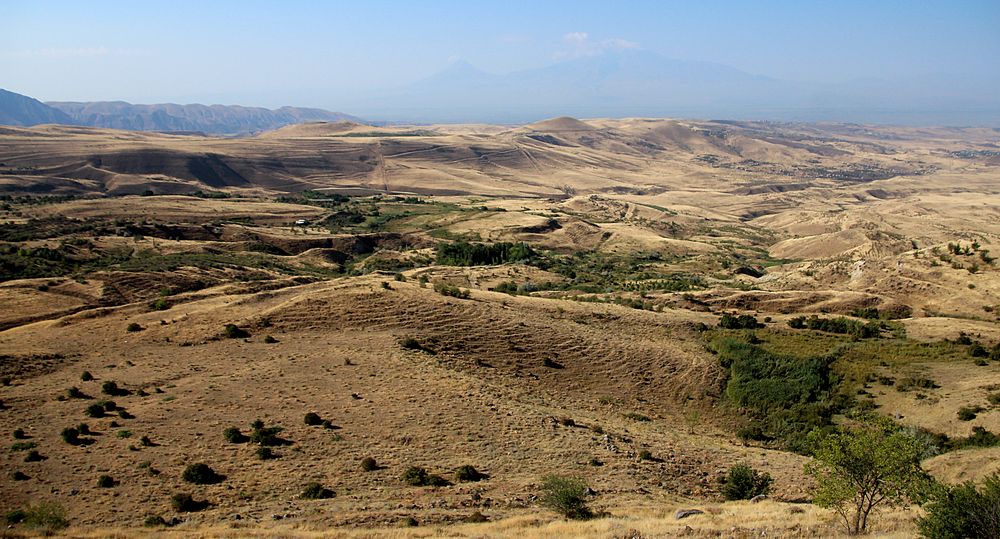 Landschaft bei Jerwan