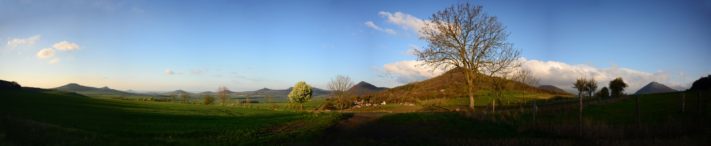 Landschaft bei Kocourov