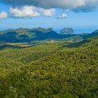 Landschaft bei Le Morne Brabant, Mauritius.