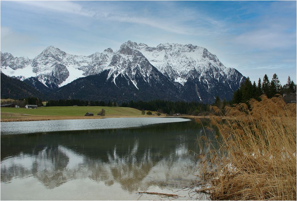 Landschaft bei Mittenwald