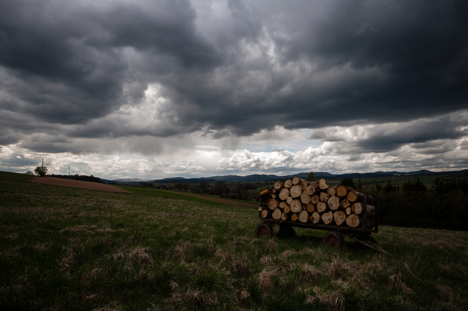 Landschaft bei Münchhausen