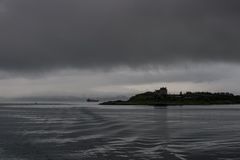 Landschaft bei Nordh Berwick Ostschottland