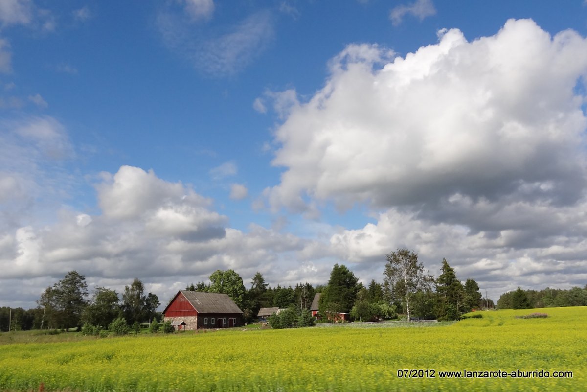 Landschaft bei Pölwa