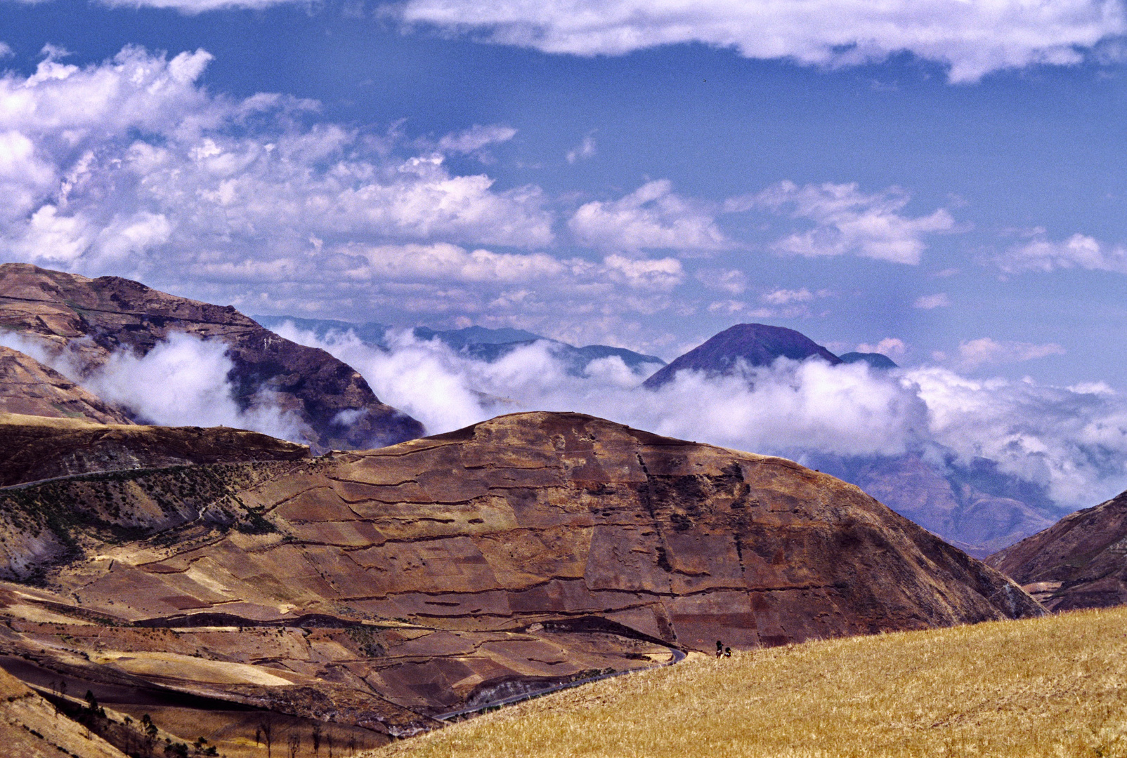 Landschaft bei Riobamba