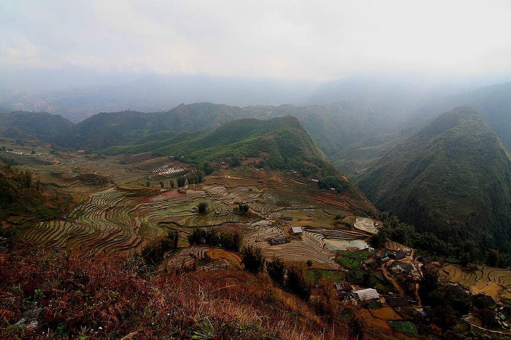 Landschaft bei Sa Pa - Vietnam