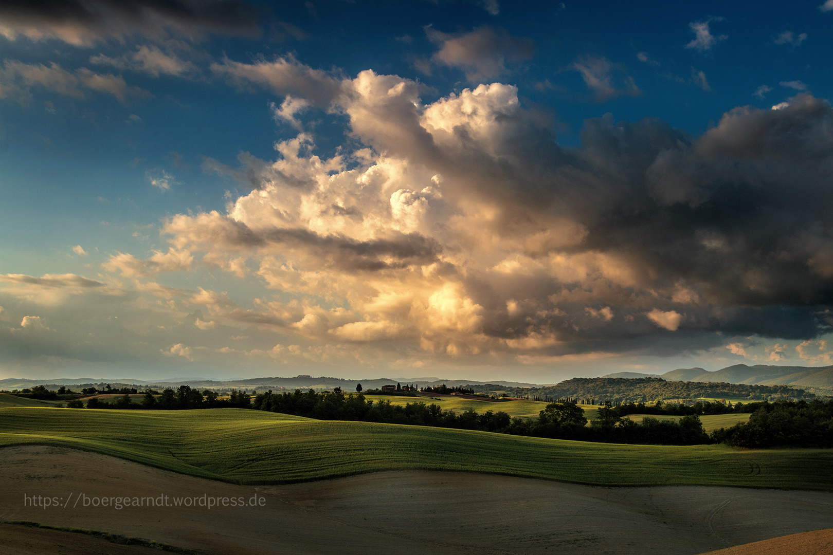 Landschaft bei Siena