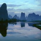 Landschaft bei Yangshuo