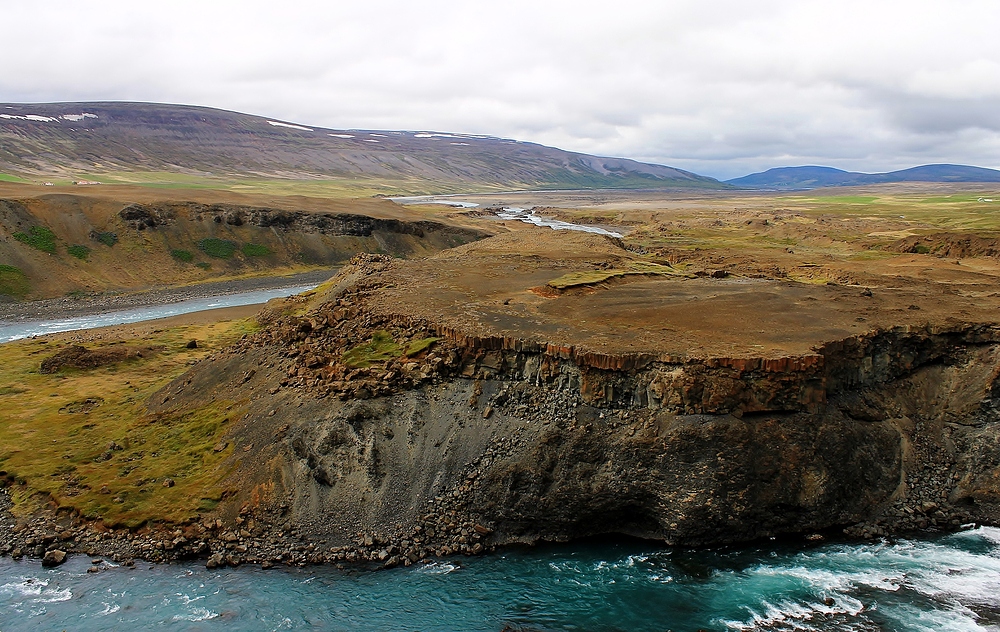 Landschaft beim Aldeyjarfoss