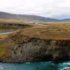 Landschaft beim Aldeyjarfoss