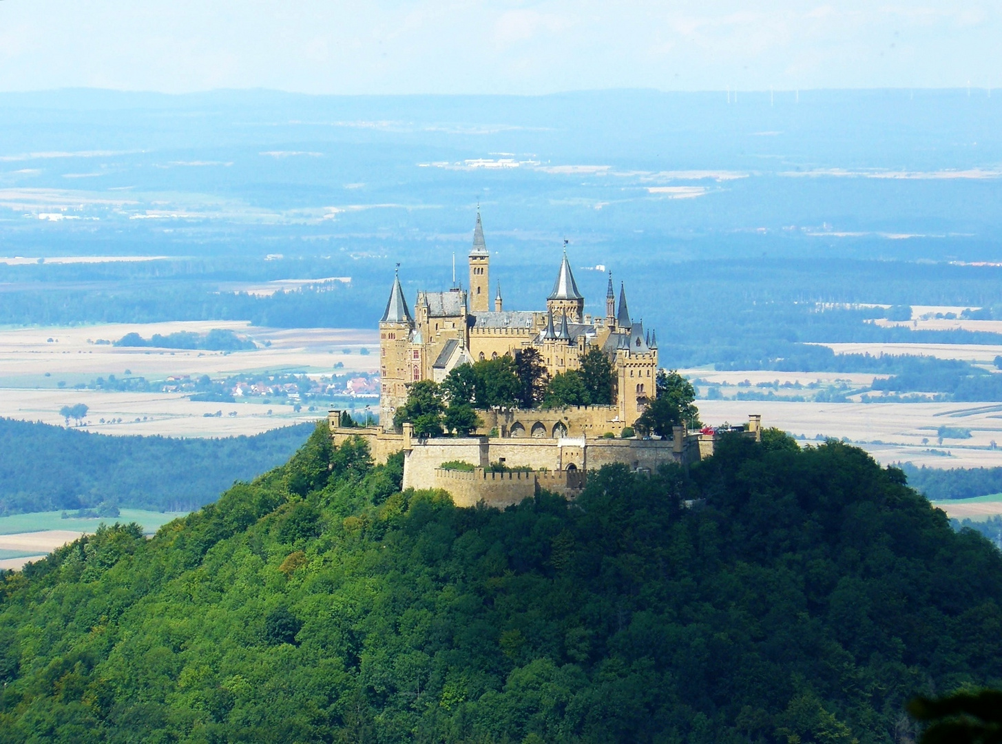 Landschaft Burg Hohenzollern ( 0710/2008 )