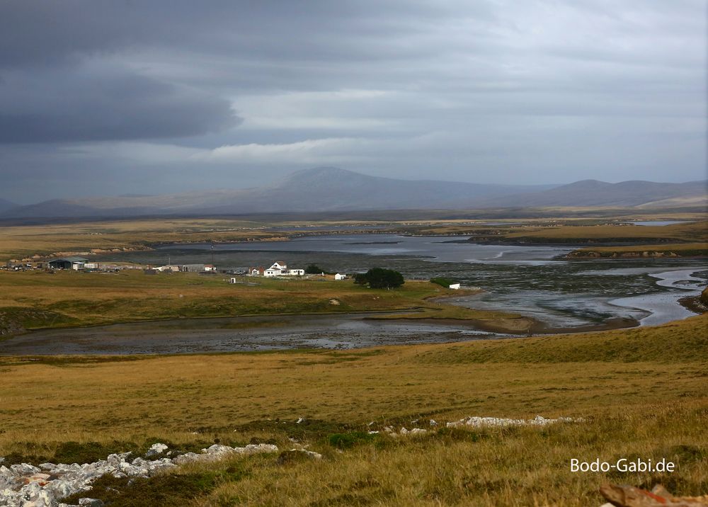 Landschaft der Falklands