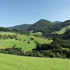 Landschaft der Österreichischen Voralpen bei Steyr