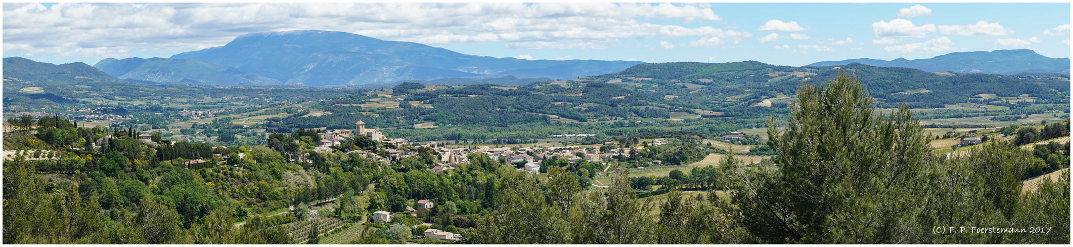 Landschaft der Provence