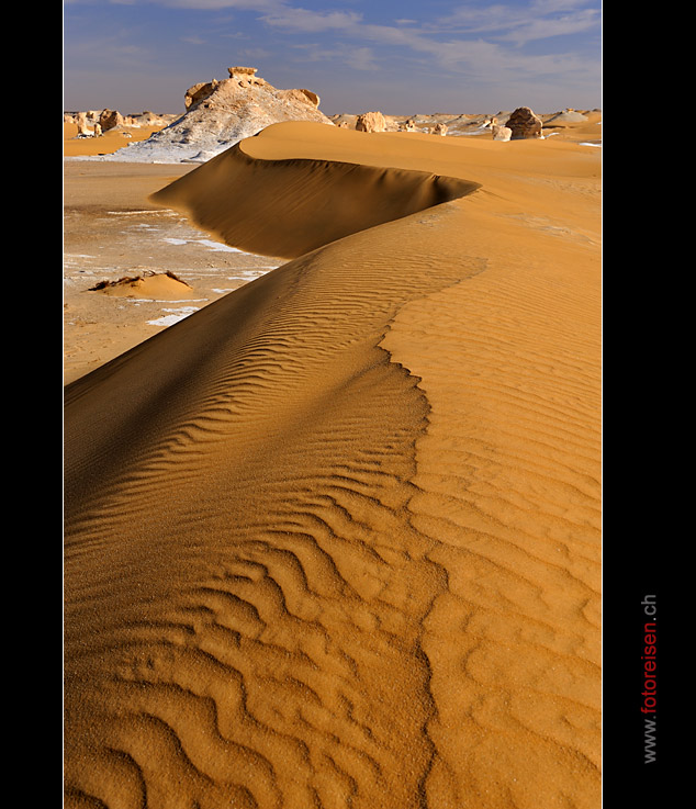 Landschaft der Weissen Wüste II